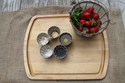 Arugula, Strawberry and Radish Salad with Balsamic Vinaigrette Featuring Kasandrinos Olive Oil