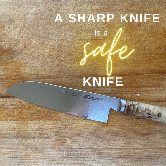 How To Sharpen Your Knife (and why it's important)
