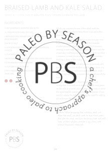 Paleo By Season Recipe Cards - Exclusive Content