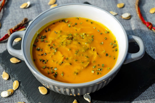 Recipe: Fall Soup & Paleo Crackers