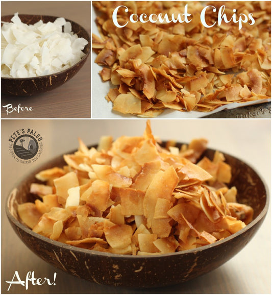 Sweet &amp; Crispy Coconut Chips