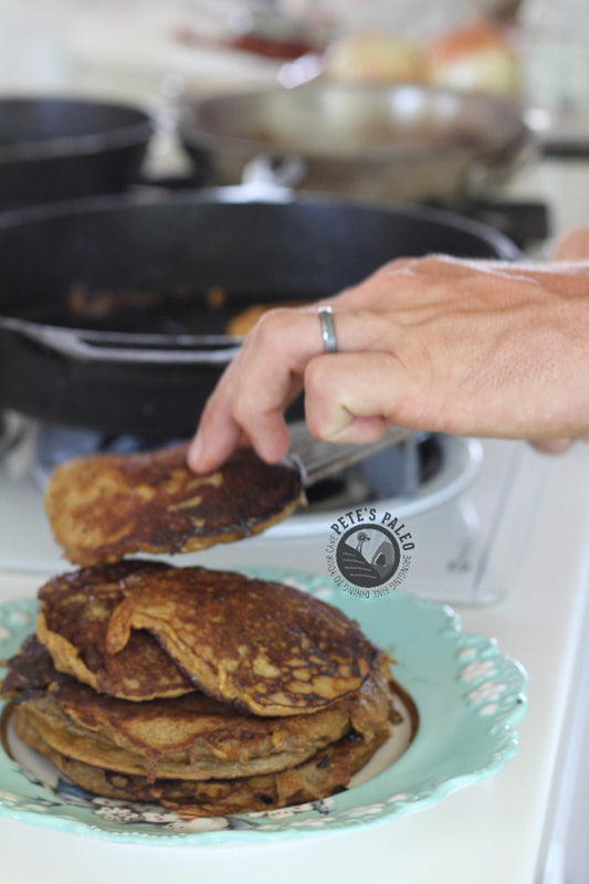 The Secret Ingredient To These Cast Iron Paleo Pancakes Isn't What You Think...