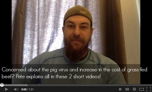What Impact Does the Pig Virus and Drought Have on Pete's Paleo? [VIDEO]