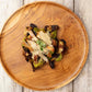 Roasted Chicken with Lemon Herb Caper Sauce and Brussel Sprouts