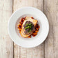 Paprika Rubbed Turkey with Figs, Onions, and Roasted Sweet Potatoes