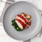 Chicken Meatloaf with Kale and Roasted New Potatoes