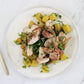 -Herbed Chicken with Marinated Golden Beets & Kale