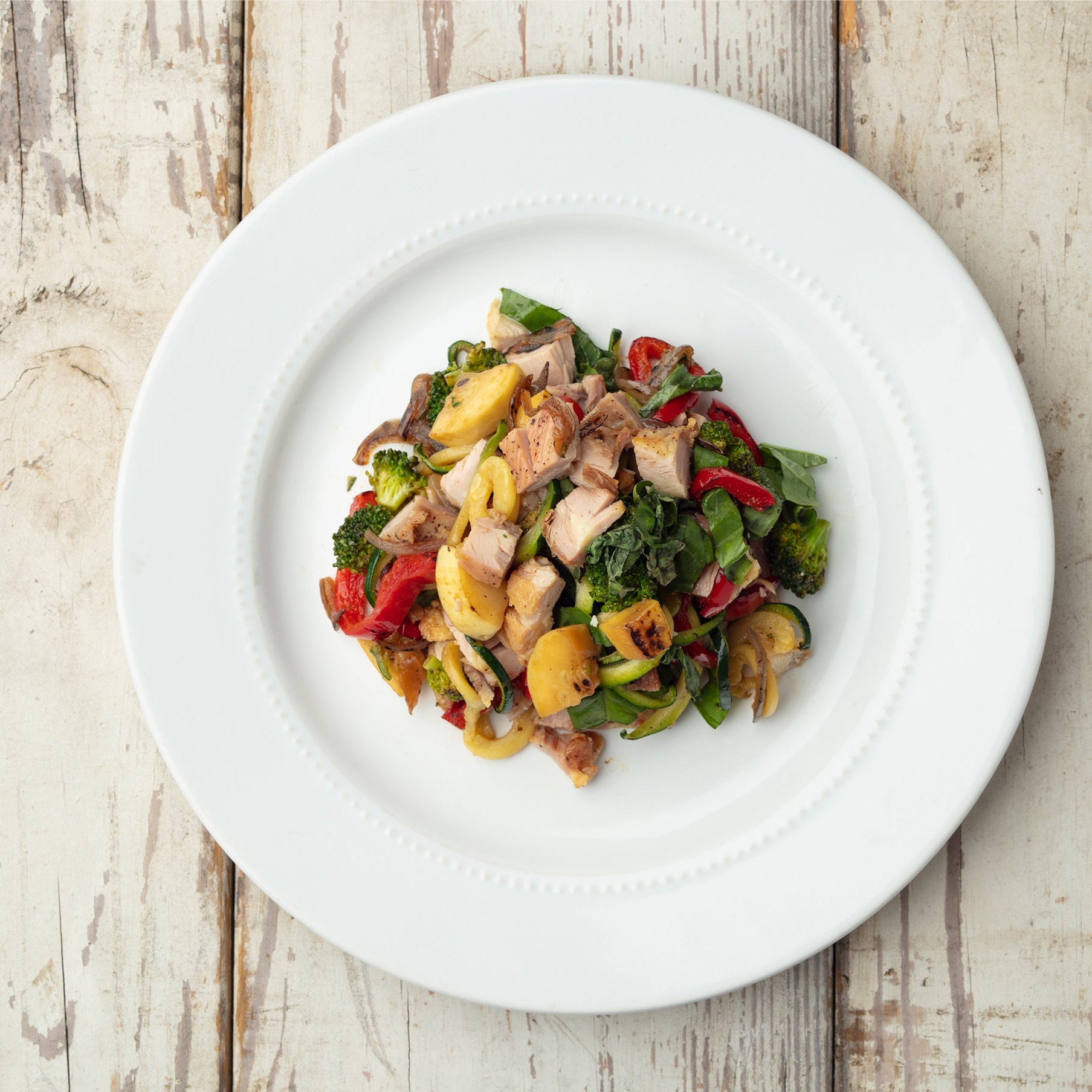 Chicken Pasta Primavera - Pete's Real Food