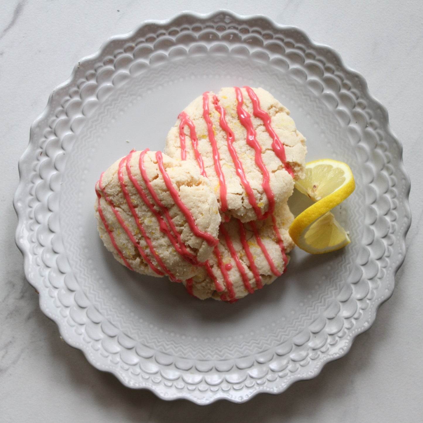 Lemon Raspberry Gluten-Free Cookie