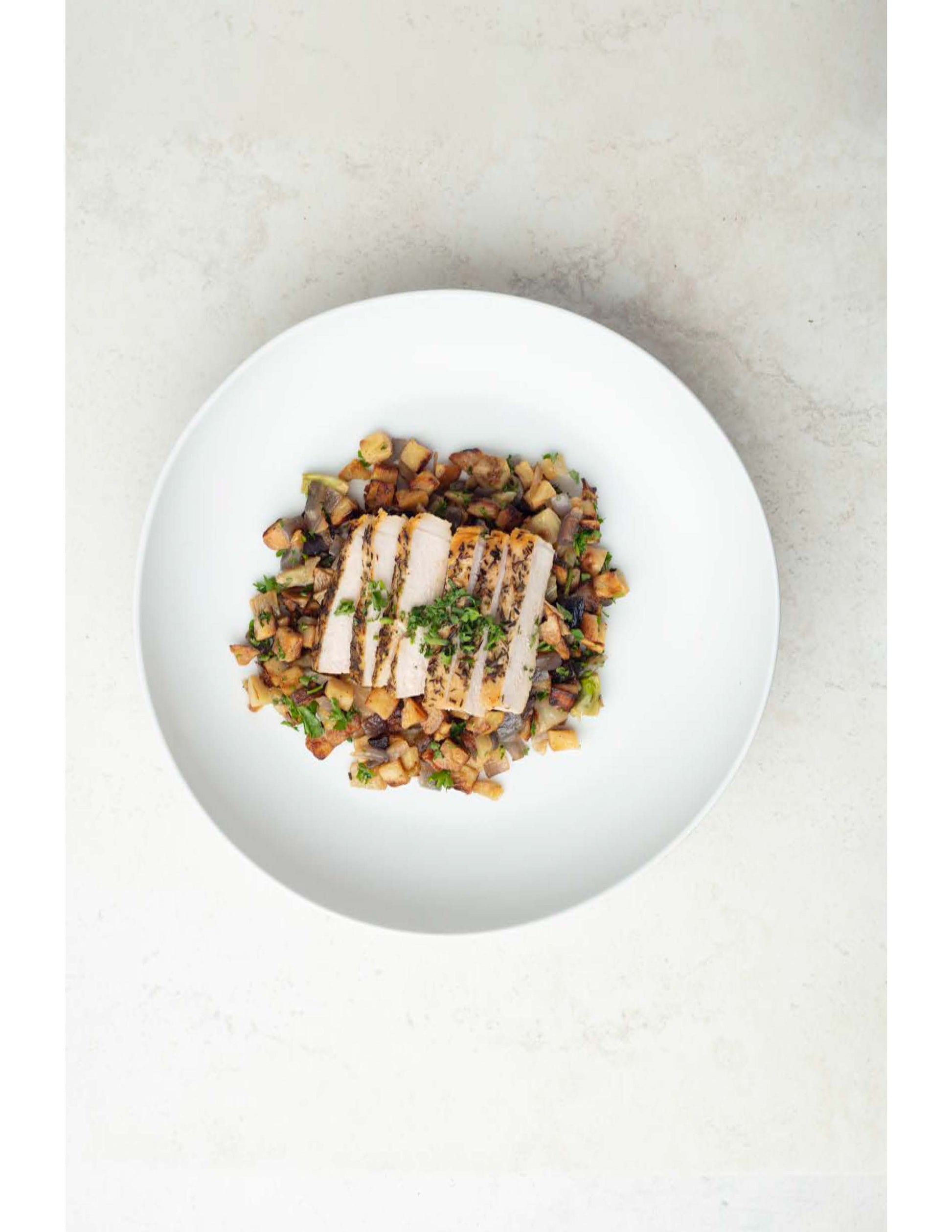 Pork Tenderloin over Fennel Sweet Potato Hash Pete's Real Food