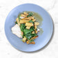 Herb Turkey in Gravy with Spinach and Roasted Yukon & Shallots