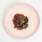 Grilled Vegan Mushroom Burger with Broccoli and Red Onion Salad