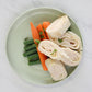 KIDS LUNCH:Turkey Rollup with Green Beans and Carrots