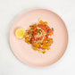 Citrus Beet and Roasted Carrot Salad with Mint and Pine Nuts over Quinoa
