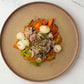 Thyme Braised Pork with Provencal Vegetables and Braised Cipollini Onions